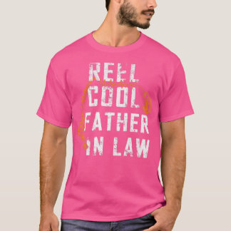 Manar Funny Fars dag Reel Coola Far i Law Fis T Shirt