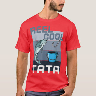 Manar Funny Fishing Reel Coola Tata Fars dag T Shirt