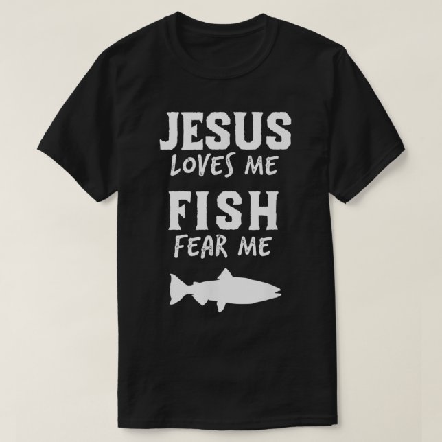 Manar Funny Fishing T Shirt (Design framsida)