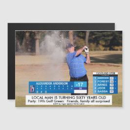 Manar Funny ⛳ Golf News 40:e 60:e födelsedagen