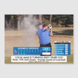 Manar Funny ⛳ Golf News 40:e 60:e födelsedagen