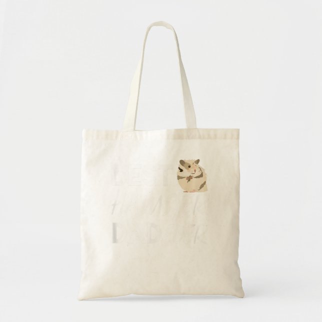 Manar Funny Hammy Best Hamster Pappa någonsin för  Tygkasse (Framsidan)