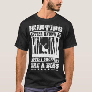 Manar Funny Hjort jakt som Chef T Shirt
