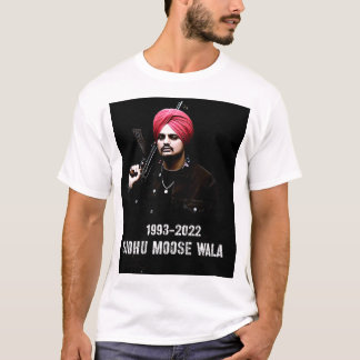 Manar Funny Indian Sidhu 5 Moose Man Wala Actor T Shirt