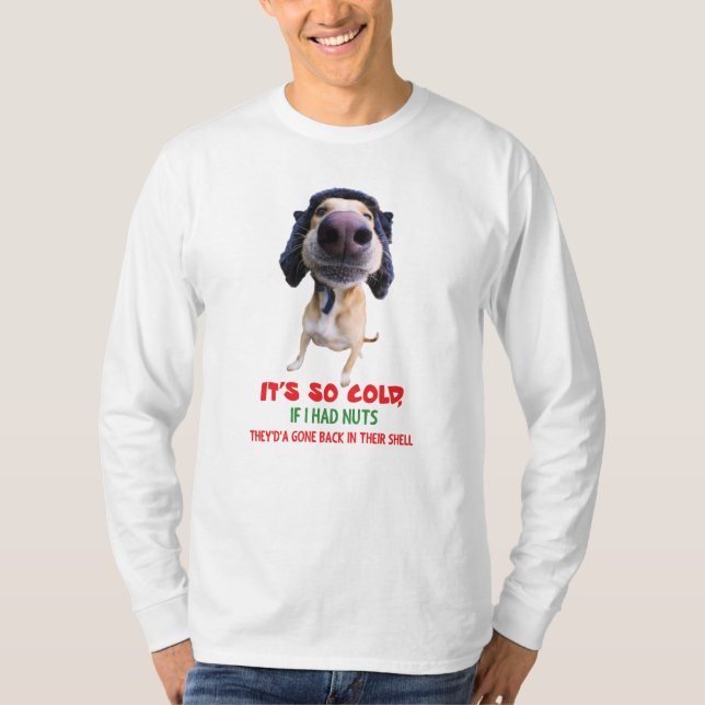 Manar Funny Långärmad TShirt Teddy of Spaz Man T Shirt (Framsida)