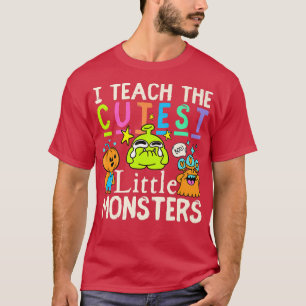 Manar Funny Monster Halloween för lärare 5946 T Shirt