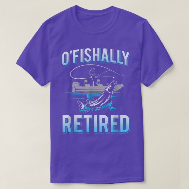 Manar Funny Ofiskally Retrött Tee for Retrött Fish (Design framsida)