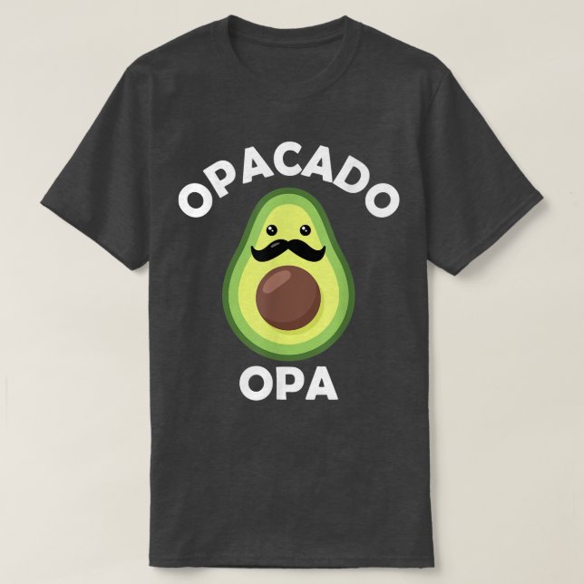 Manar Funny Opacado Grandpa Grandfather Opi slogan T Shirt (Design framsida)