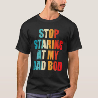 Manar: Funny Pappa Bod Far Figur T Manar för Far Shirt