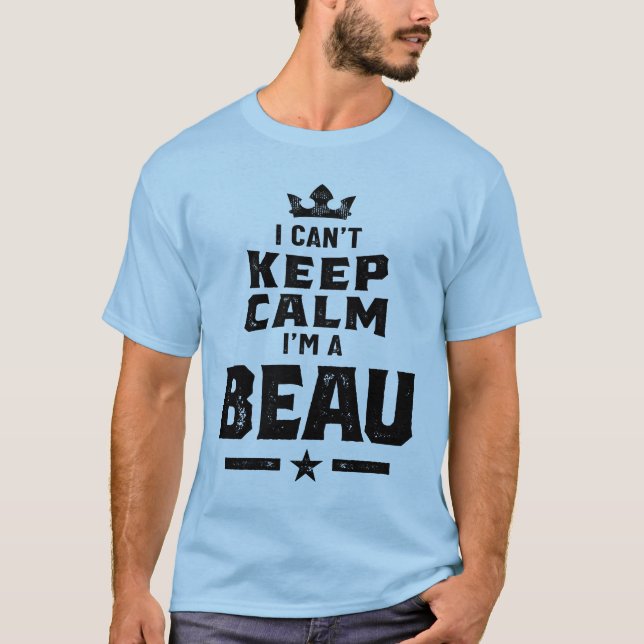Manar Funny Personlig Namn Beau T Shirt (Framsida)