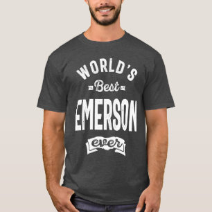 Manar Funny Personlig Namn Emerson T Shirt