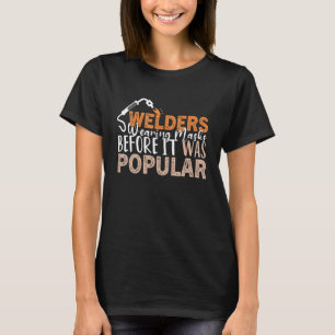 Manar Funny Proud Welders Worker Weld Welding Papp T Shirt