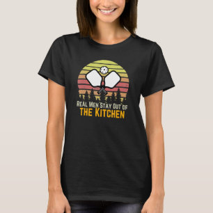 Manar Funny Real Manar stannar utanför köksväljare T Shirt