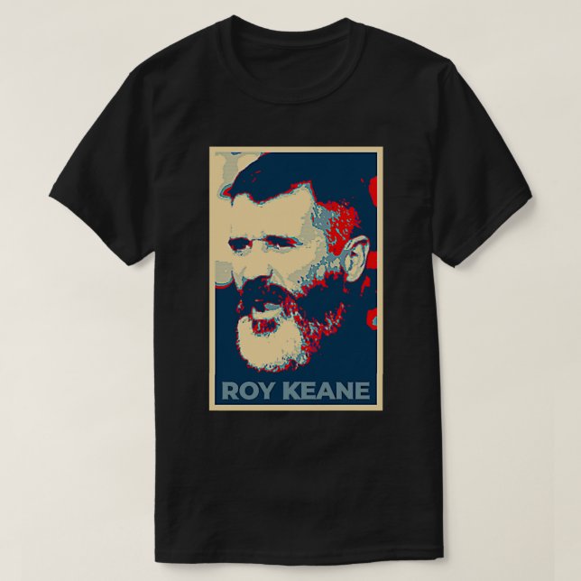 Manar Funny Roy Keane T Shirt (Design framsida)