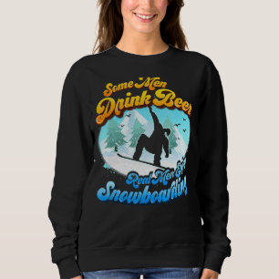 Manar Funny Snowboard Älskare Snowboarding Fläkt T Shirt