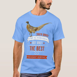 Manar Funny South Dakota Pheasant Hunting Bird Hun T Shirt