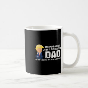 Manar Funny Trump som säger Underbarare citat Papp Kaffemugg