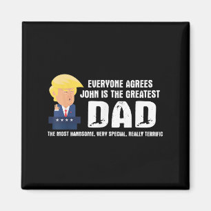 Manar Funny Trump som säger Underbarare citat Papp Magnet