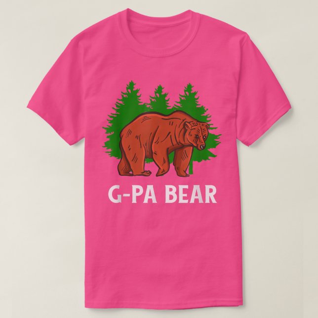 Manar G-PA Bear för farfar, farfar, Grand-Far T Shirt (Design framsida)