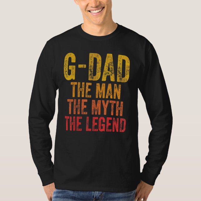 Manar G-Pappa, mannen, myten om det förklarande Fa T Shirt (Framsida)