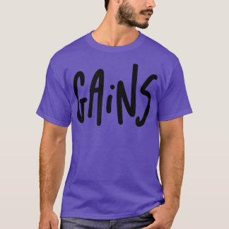 Manar GAINS Gym Fitness Workout Bodybuilding Motiv T Shirt