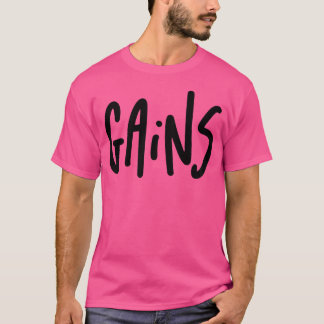 Manar Gains Gym Fitness Workout Bodybuilding Motiv T Shirt