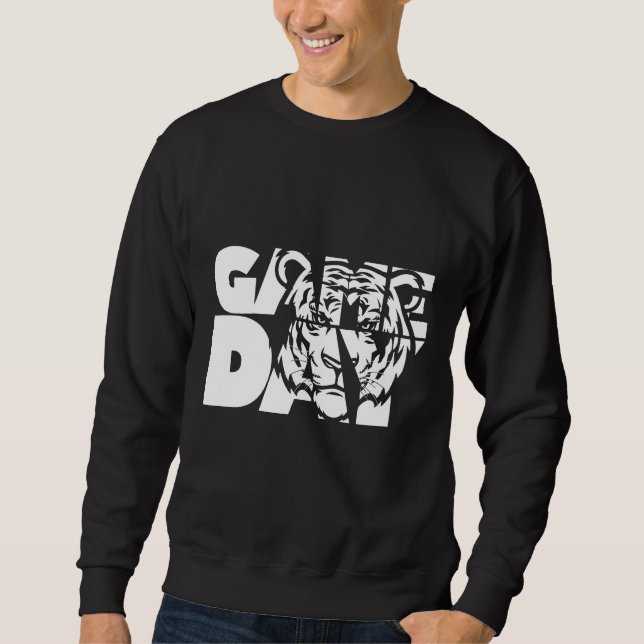 Manar Game Day Tiger Sweatshirt (Framsida)