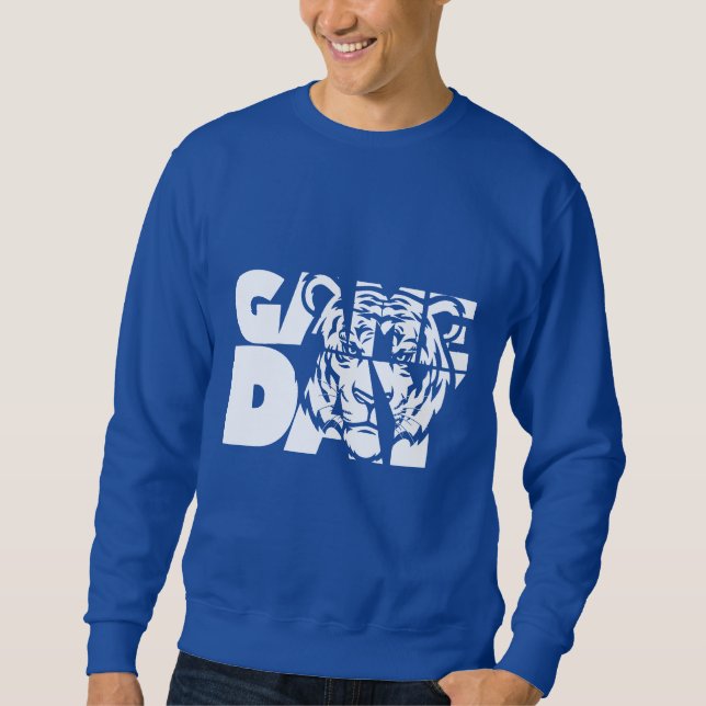 Manar Game Day Tiger Sweatshirt (Framsida)