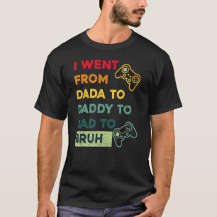 Manar Gamer Fars dag från Dada pappa Pappa B T Shirt