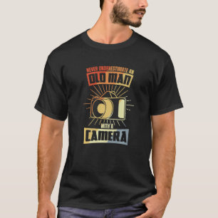 Manar Gamla fotografier av fotoskrivare Vintage T Shirt