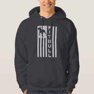 Manar gåva för förkämpe för hund för tjur f hoodie