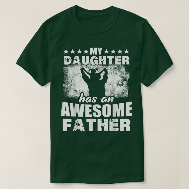 Manar gåva till Fars dag som min dotter har.. T Shirt (Design framsida)