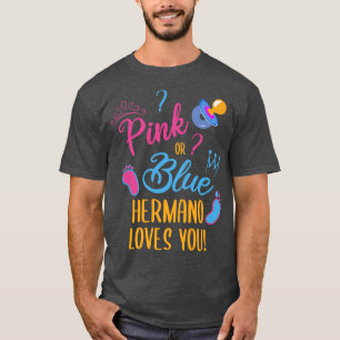 Manar Gender Reveal HERMANO BROTHER T Shirt