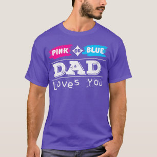 Manar Gender Reveal Party för Mamma och Pappa T Shirt