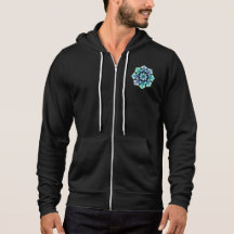 Manar Geometric Mönster Bella Canvas Hoodie