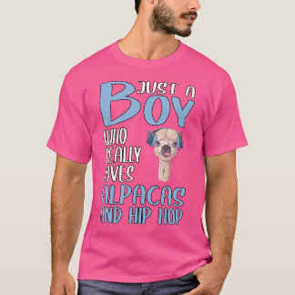 Manar ger bara en pojke som Verkligen Alpacas och T Shirt