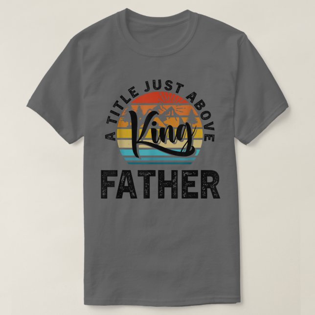 Manar ger Fars dag Far en rubrik precis abo T Shirt (Design framsida)