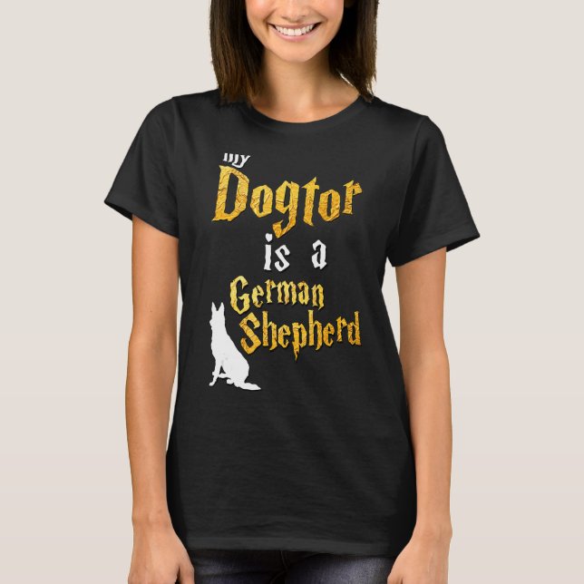 Manar German Shepherd German Shepherd T Shirt (Framsida)