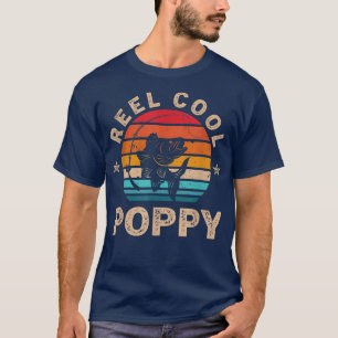 Manar Gift for Fars dag, Reel Coola Poppy Fis T Shirt