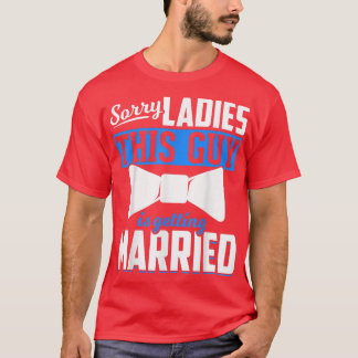 Manar Giftermål beklagar Dam Bröllop Groom Funny B T Shirt