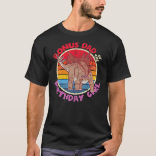 Manar Girl Birthday I Bonus Pappa I Stegosaurus I T Shirt