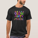 Manar Glow Party Little Brother Birthday Ljus Par T Shirt<br><div class="desc">Manar Glow Party Little Brother Birthday Ljus Party Far.</div>