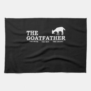 Manar Goat Far Far Djurälskare Fars Day Kökshandduk