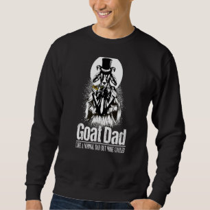 Manar Goat Farmer Goat Pappa Farm Animal 3 Lång Ärmad Tröja