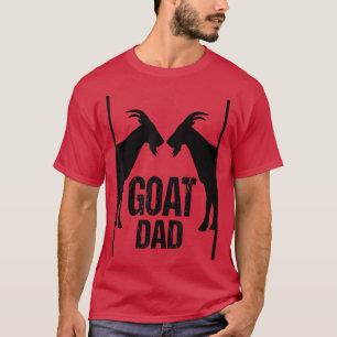 Manar Goat Farmer Goat Pappa Farm Animal Funny T-S T Shirt