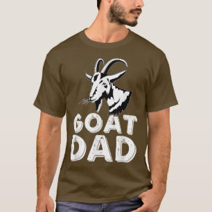 Manar Goat Pappa Goat Whisperer Fars dag Farmer Pe T Shirt