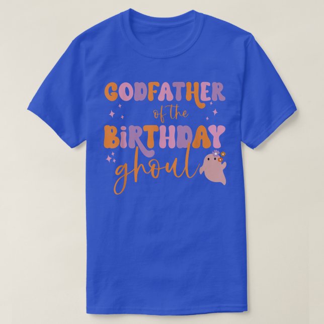 Manar Godfader till Birthday Ghoul Ghost Hallowed T Shirt (Design framsida)