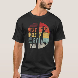 Manar Golf Best farbror by Par pappa Golfer Far T Shirt