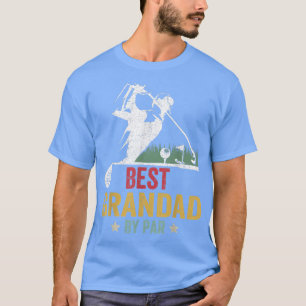 Manar Golf Best Grandad by Par Pappa Golfer Far' T Shirt