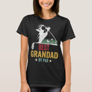 Manar Golf Best Grandad by Par Pappa Golfer Far' T Shirt